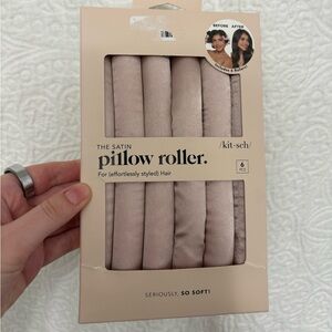 NEVER USED Kitsch Satin Pillow Rollers
